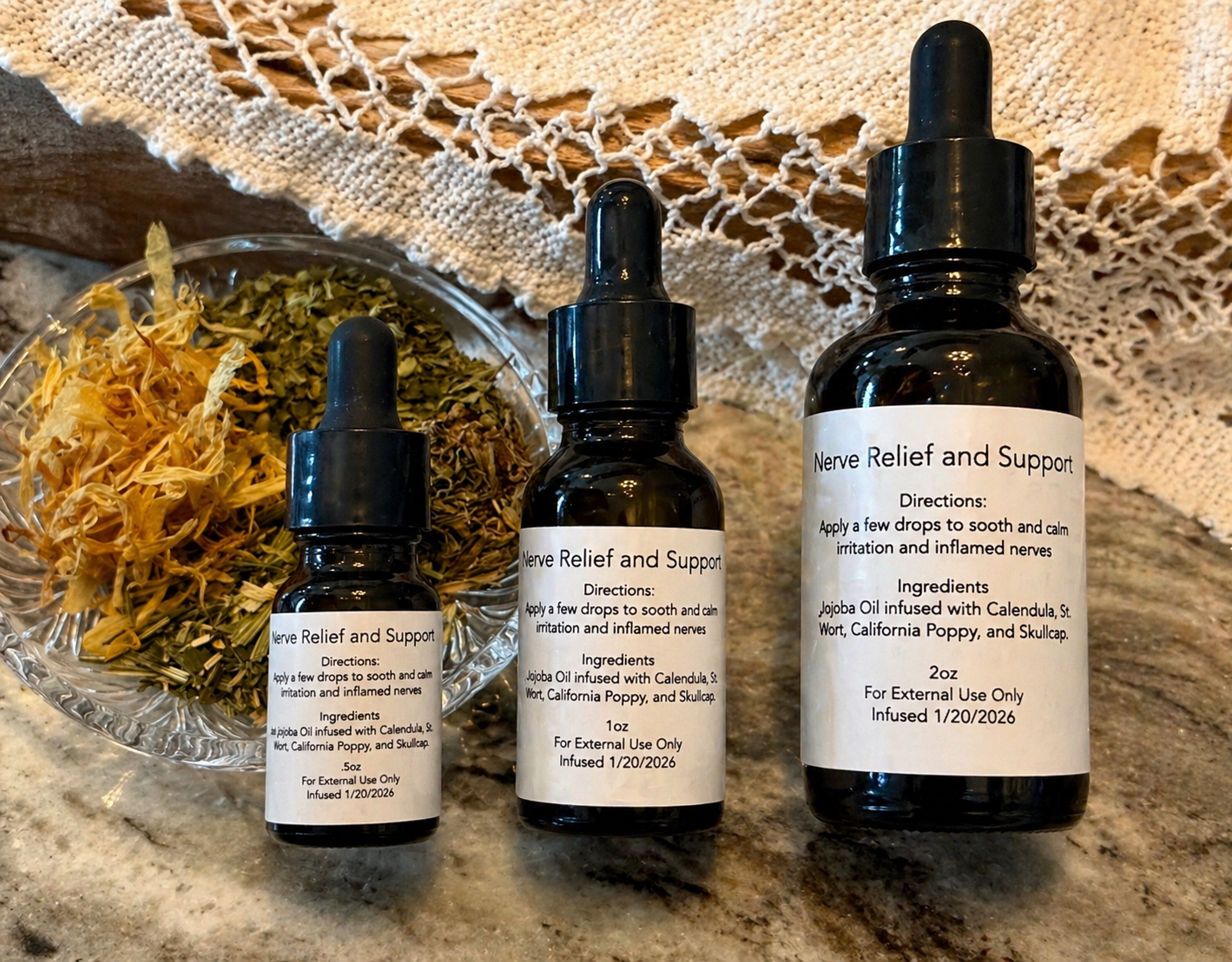 Nerve Relief and Support Oil